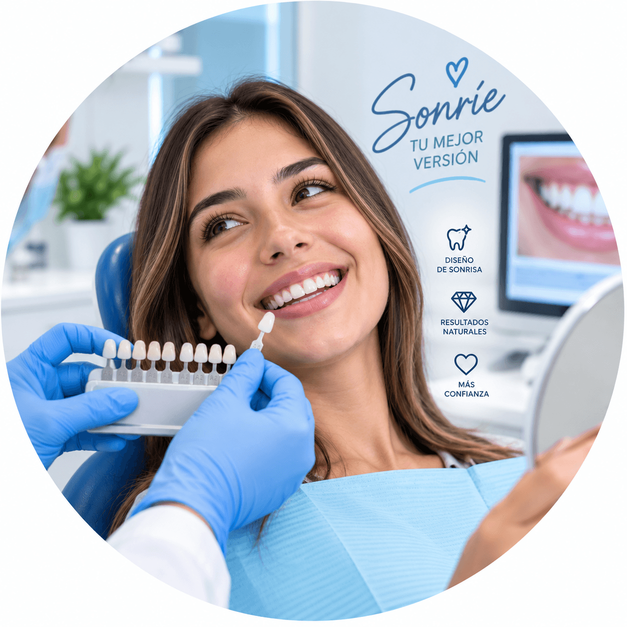 Sonrisa radiante gracias a estética dental